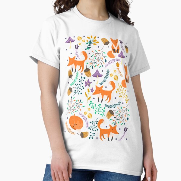 Item preview, Foxes in the magic forest designed and sold by JuliaBadeeva.