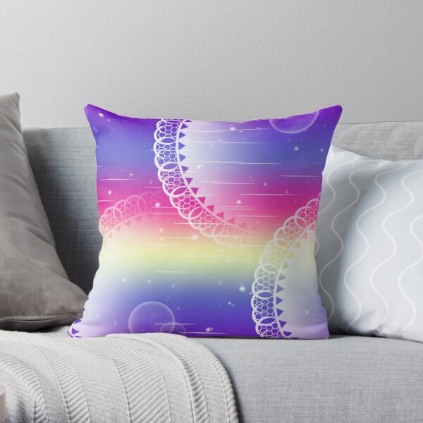 Super Magical Girl Throw Pillow