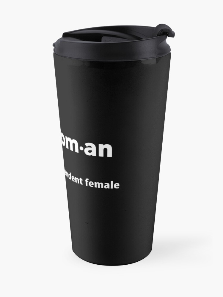 Alternate view of Nasty Woman Definition Travel Mug