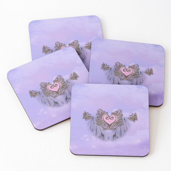 Item preview, Wonderful elegant heart with feathers designed and sold by nicky2342.