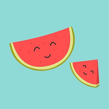Artwork thumbnail, Happy Watermelon by cartoonbeing