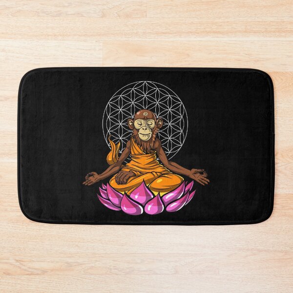 Item preview, Monkey Buddha Meditation  designed and sold by underheaven.