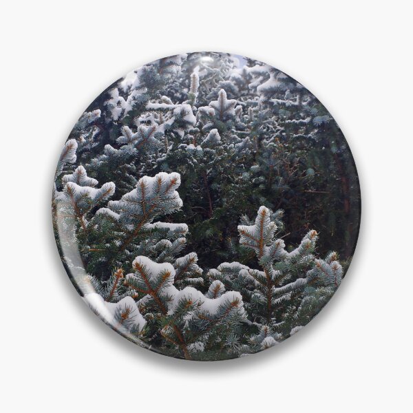 Item preview, Snowy Spruce Boughs designed and sold by VikingVisual.