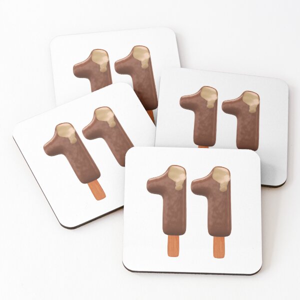 Item preview, 11 Ice Cream Eleven Number 3d Chocolate designed and sold by HelloFromAja.