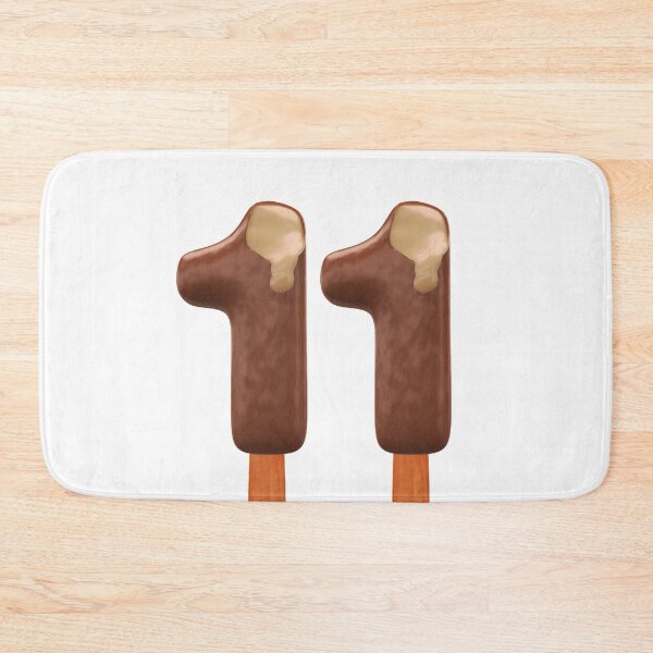 Item preview, 11 Ice Cream Eleven Number 3d Chocolate designed and sold by HelloFromAja.