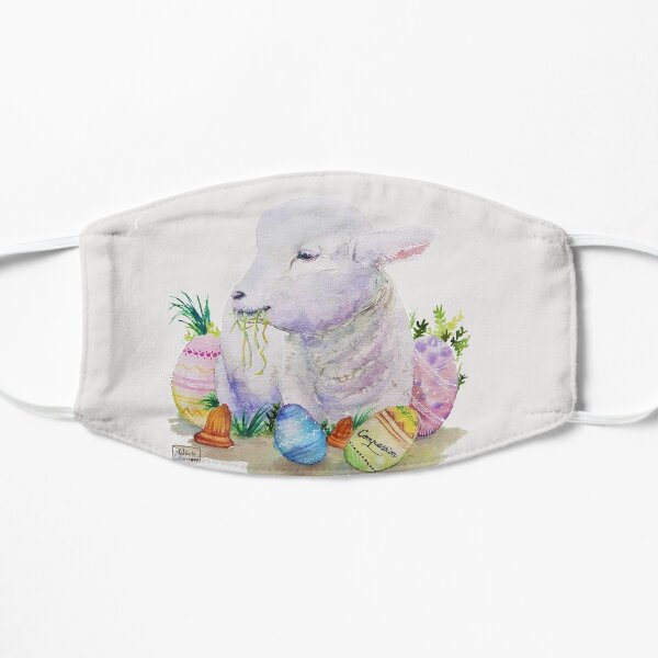 Agneau de Pâques Easter Compassion Masque sans plis