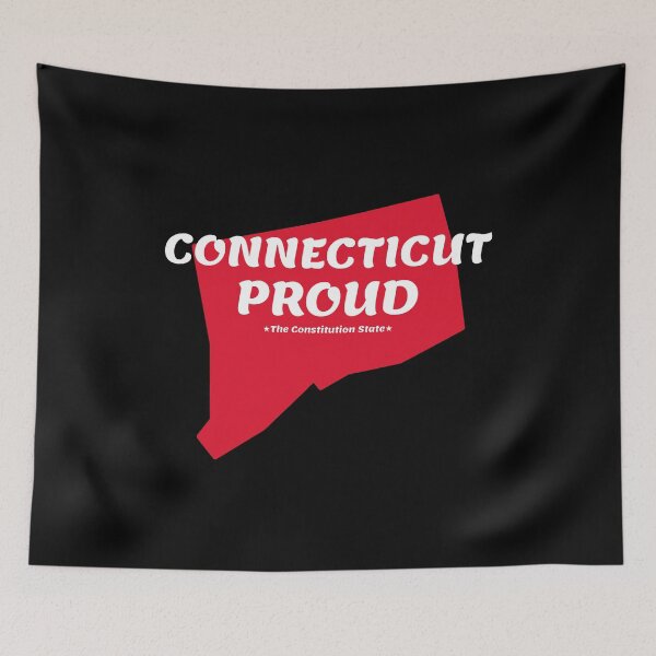 Item preview, Connecticut Proud State Motto The Constitution State print designed and sold by jakehughes2015.