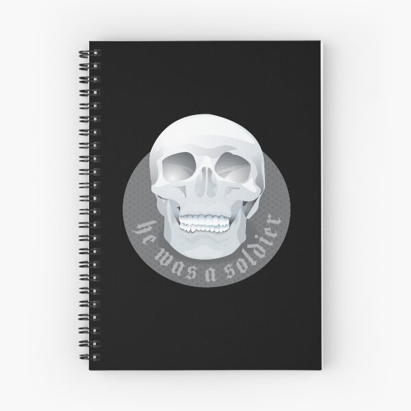 Item preview, He was a soldier (smiling skull sigil) Malazan empire fanart designed and sold by jazzydevil.