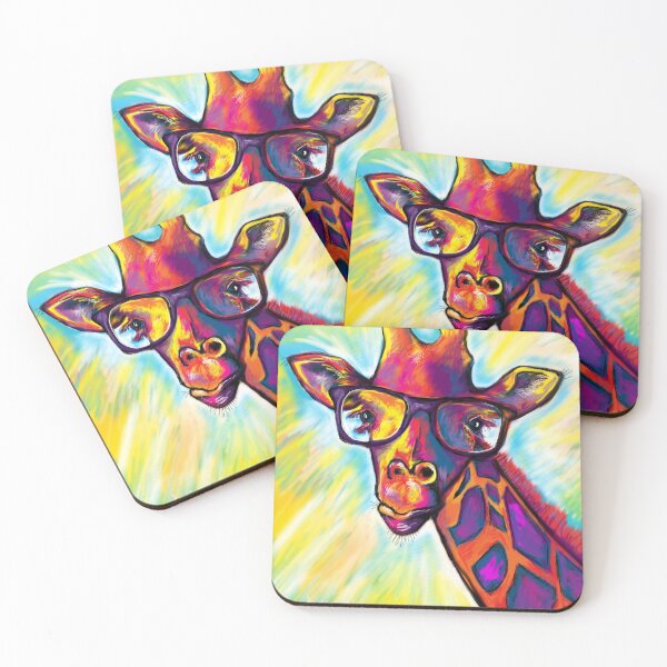 Item preview, Giraffe in Glasses designed and sold by KrakenSky.
