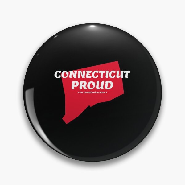 Item preview, Connecticut Proud State Motto The Constitution State print designed and sold by jakehughes2015.