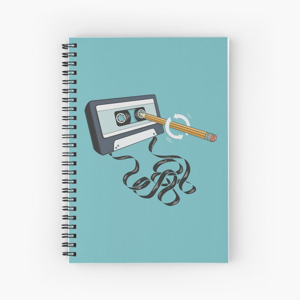 Item preview, Spiral Notebook designed and sold by BootsBoots.