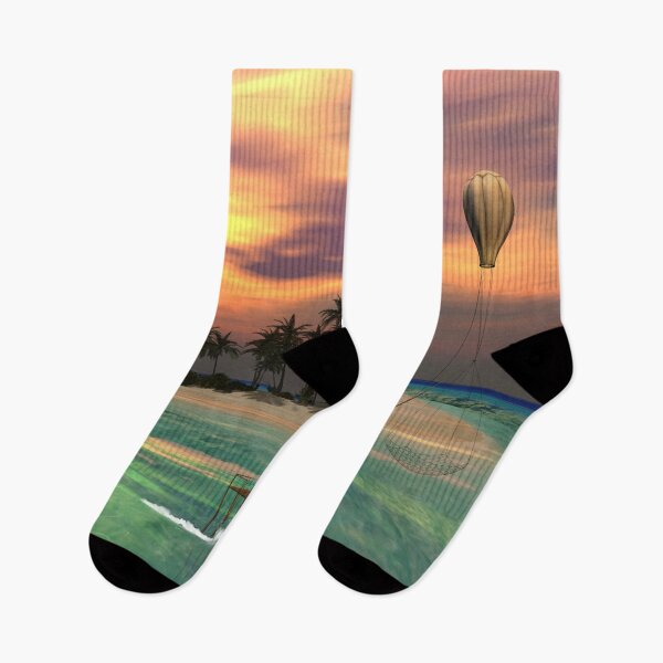 Item preview, Sunset over the island designed and sold by nicky2342.
