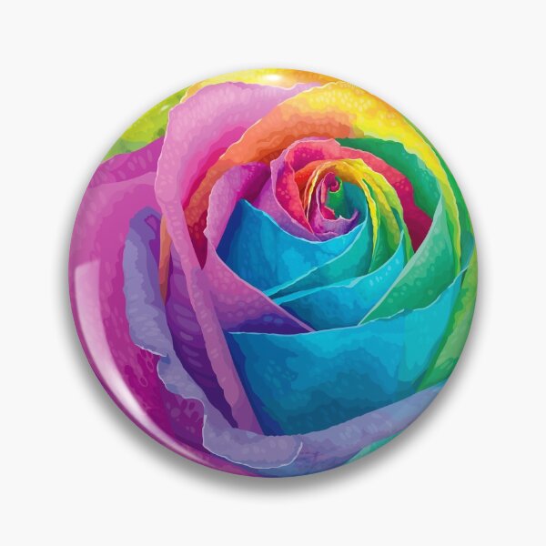 Item preview, Rainbow flower designed and sold by PRIDELGBT.