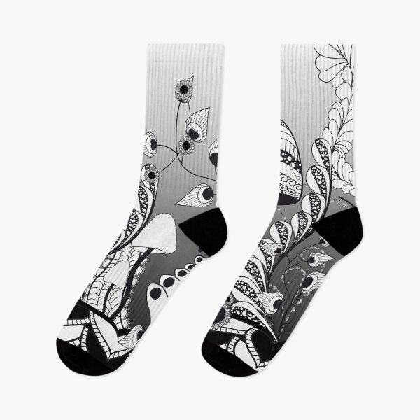 Item preview, Wonderful mushrooms, zentangle design designed and sold by nicky2342.