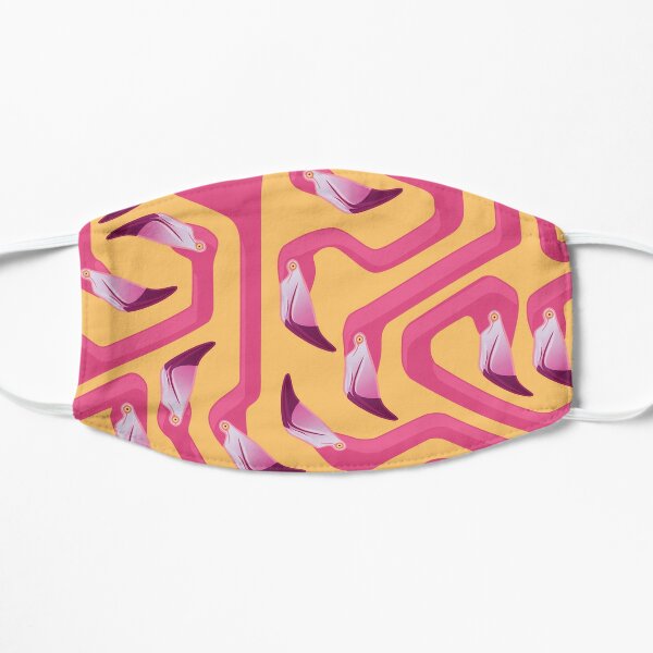 Flamingo Face Masks Redbubble - flamingo roblox kids masks redbubble