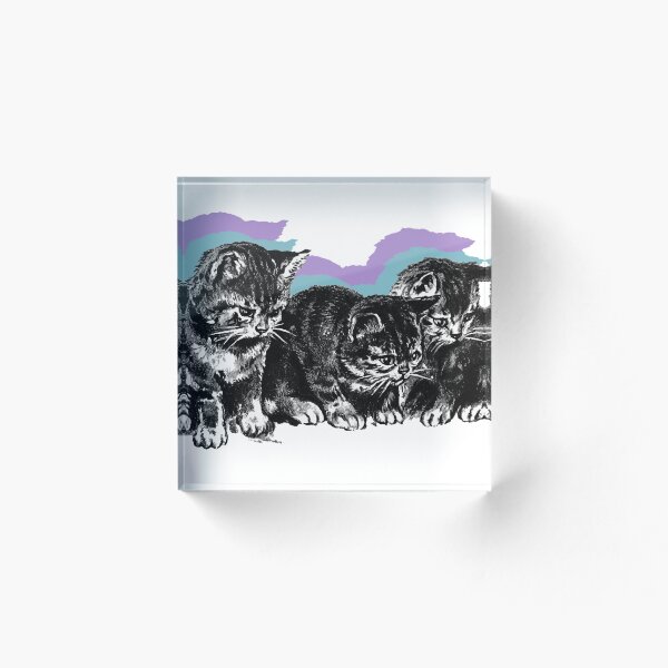 Item preview, Tres gatitos victorianos designed and sold by aleyna22.