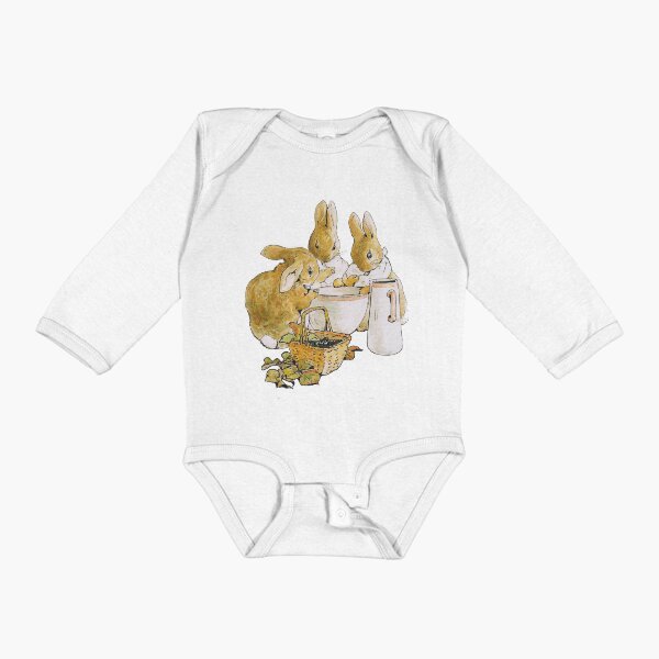 Item preview, Flopsy, Mopsy and Cotton-tail Have Supper - Beatrix Potter designed and sold by forgottenbeauty.