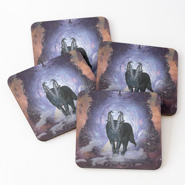 Item preview, Impresionante lobo en la noche oscura designed and sold by nicky2342.