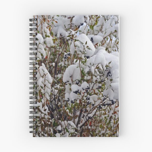 Item preview, Snowy Service Berries designed and sold by VikingVisual.