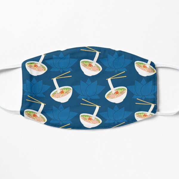 Exotic Vietnamese Food Pho and Lotus Flat Mask
