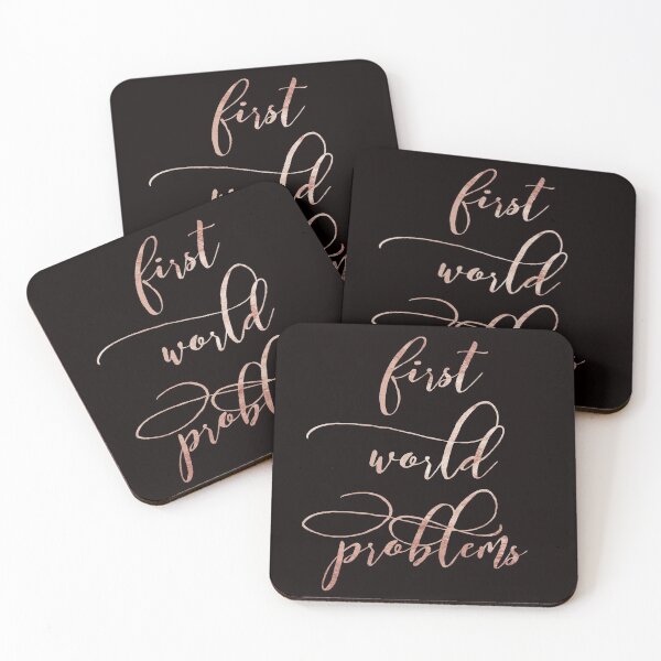 Item preview, first world problems designed and sold by RosalieReeves.