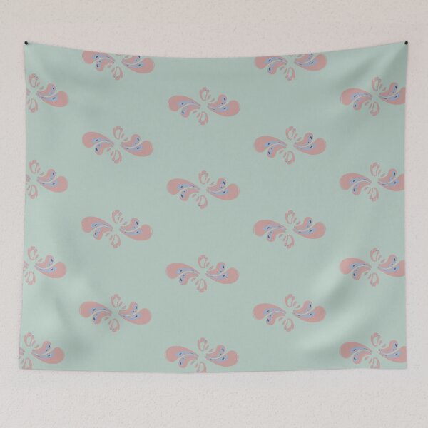 Item preview, Abstract pattern drops pastel colors designed and sold by Joie-et-Poesie.