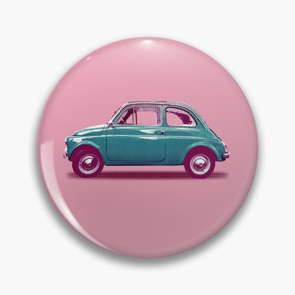 Item preview, Pink and Green Fiat 500 designed and sold by Mark Vickers.