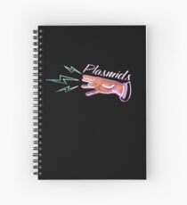 Neon Plasmids sign Spiral Notebook