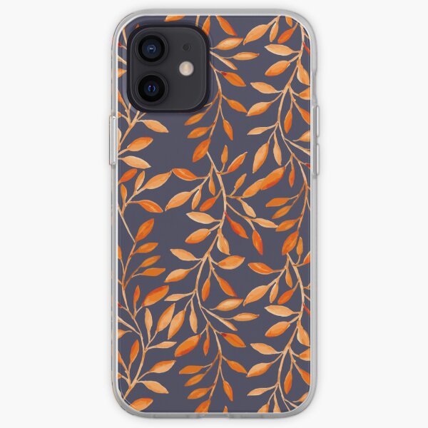 Autumn pattern iPhone Soft Case