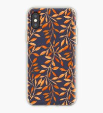 Autumn pattern iPhone Case