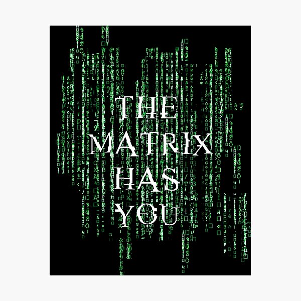 Item preview, The matrix has you - Matrix designed and sold by Cauto-DiPelo.