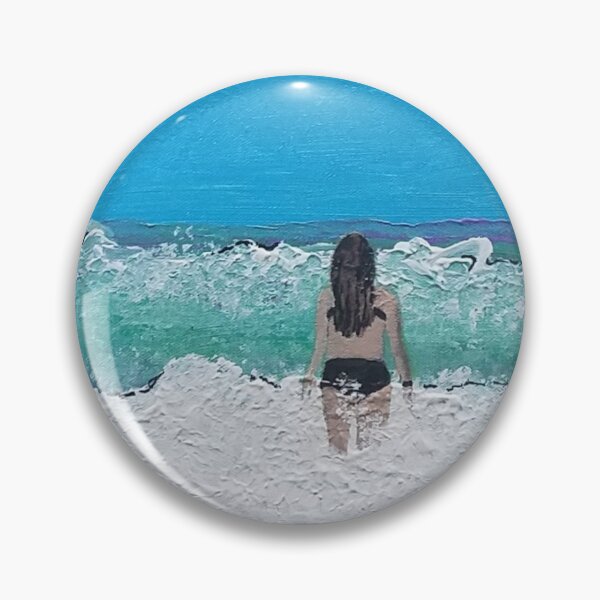 Item preview, "Wading Into the Waves, with Dogs" designed and sold by marksansouci.