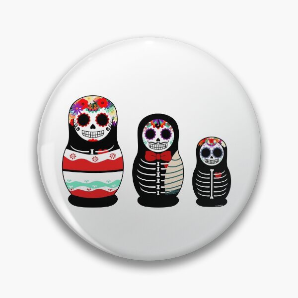 Item preview, Matrioskas Day of the dead designed and sold by Pendientera.