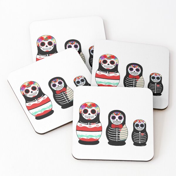 Item preview, Matrioskas Day of the dead designed and sold by Pendientera.