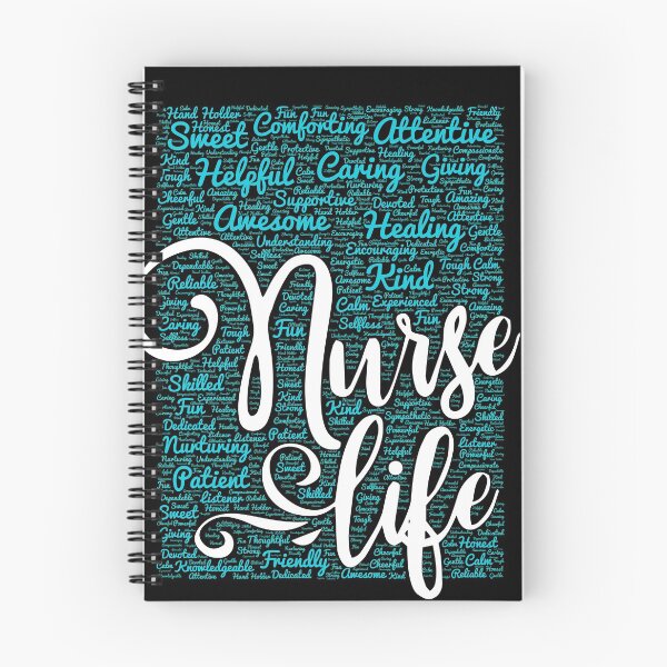 Item preview, Nurse typographic design designed and sold by Teecha.