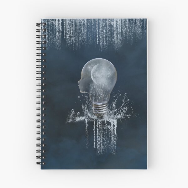 Item preview, Awesome face light bulb with moon and clouds designed and sold by nicky2342.