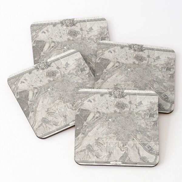 Item preview, 1789 Bretez Map of Paris designed and sold by aleyna22.