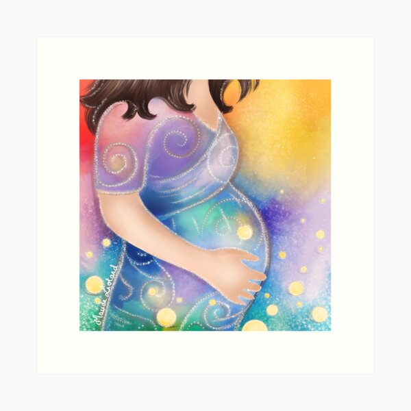 Item preview, The announcement - Blessing birth designed and sold by Maude Liotard.