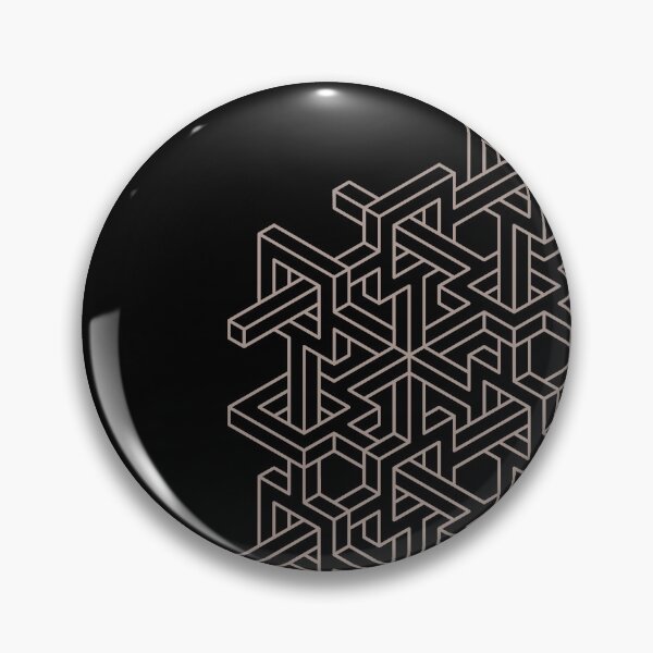 Item preview, Abstract geometric design element, Optical illusion geometry Black designed and sold by jampixel.