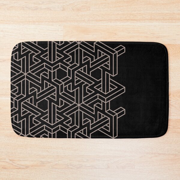 Item preview, Abstract geometric design element, Optical illusion geometry Black designed and sold by jampixel.