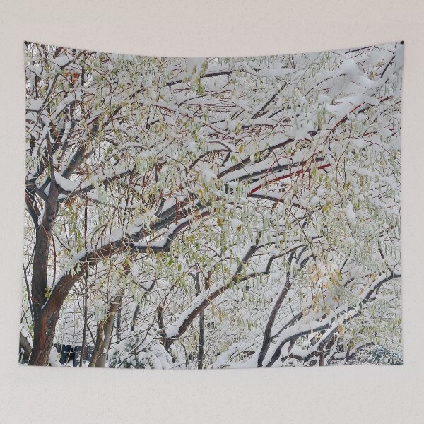 Item preview, Snowy Russian Olives designed and sold by VikingVisual.