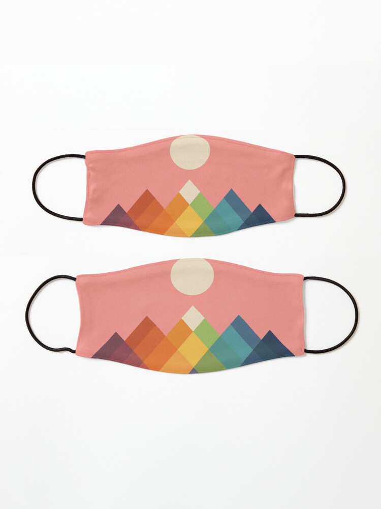 Alternate view of Rainbow Peak Mask