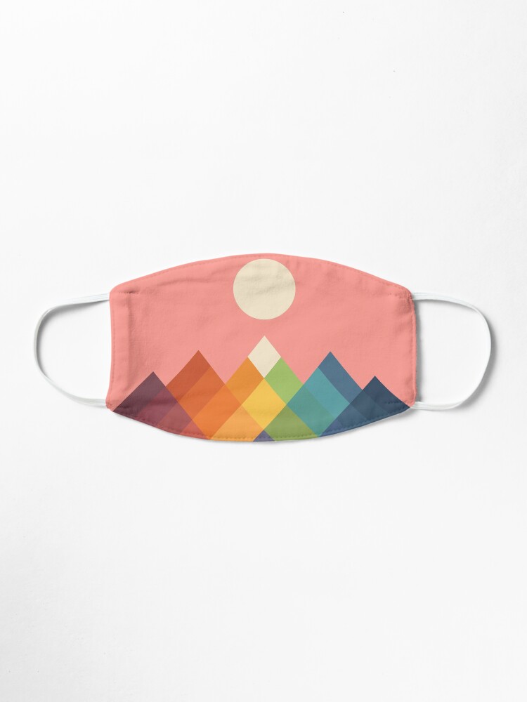 Alternate view of Rainbow Peak Mask