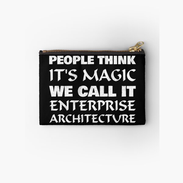 Item preview, People think it's magic - Enterprise Architecture designed and sold by NerdySherds.