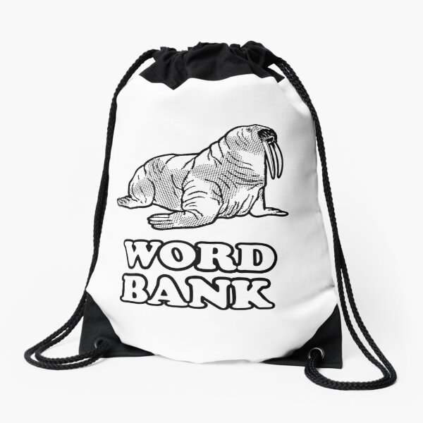 Artikel-Vorschau von Wort Bank, designt und verkauft von Yipptee Shirts.