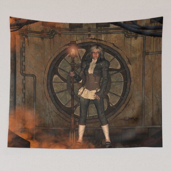 Item preview, Wonderful steampunk lady designed and sold by nicky2342.