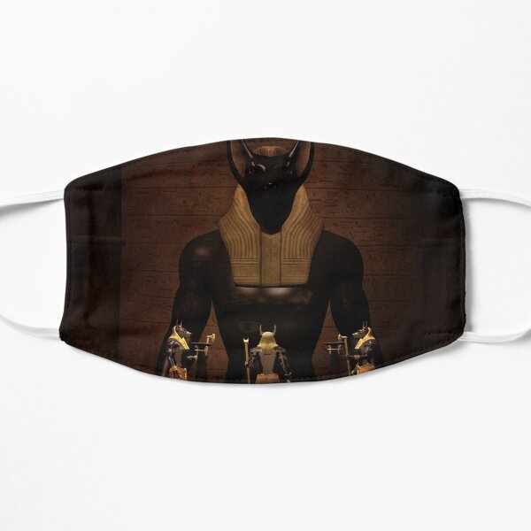 Anubis the egyptian god Flat Mask