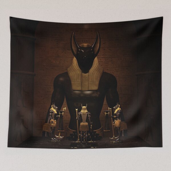 Item preview, Anubis the egyptian god designed and sold by nicky2342.
