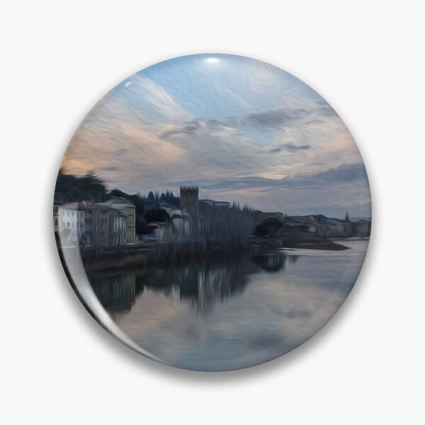 Item preview, Sunset over the Arno, River in Florence, Italy designed and sold by aleyna22.