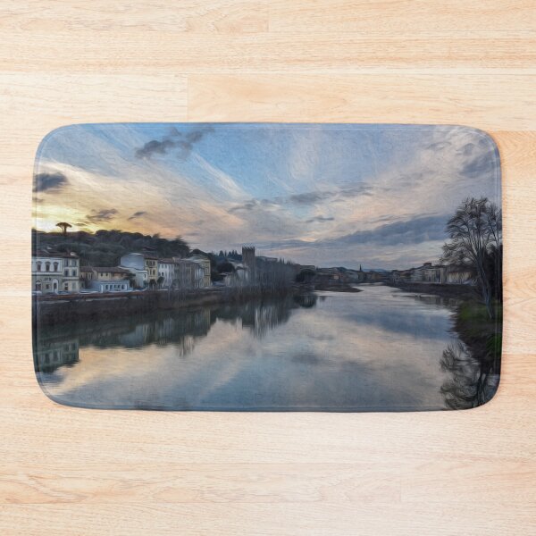 Item preview, Sunset over the Arno, River in Florence, Italy designed and sold by aleyna22.